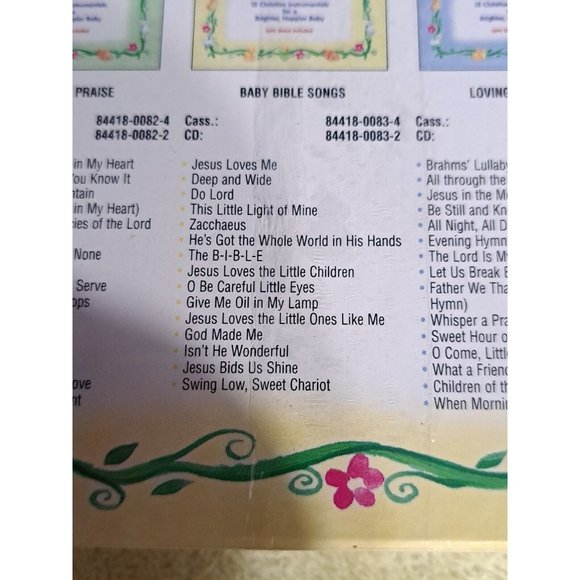 Baby Gift Set by Cedarmont Kids (CD, Jun-2005, 3 Discs, Provident Music) - Picture 4 of 7